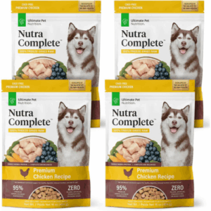 ULTIMATE PET NUTRITION Nutra Complete, 100% Freeze Dried Veterinarian Formulated Raw Dog Food